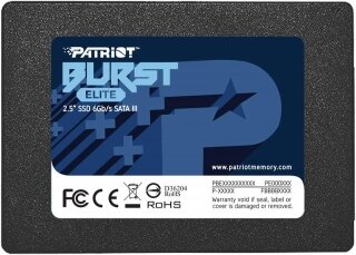 Patriot Burst Elite 960 GB (PBE960GS25SSDR) SSD kullananlar yorumlar